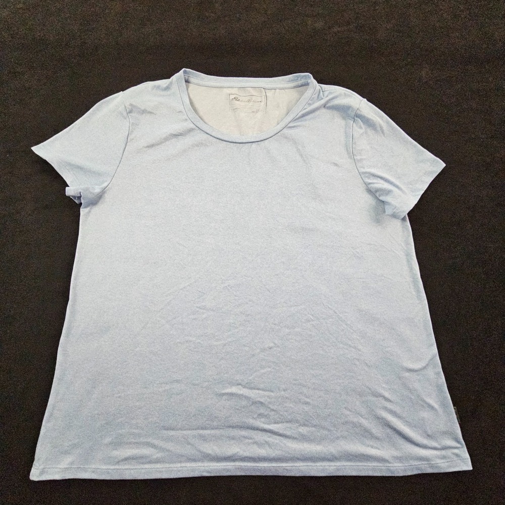 Eddie Bauer Sleepwear Blue Short Sleeve Sleepshirt Women's L